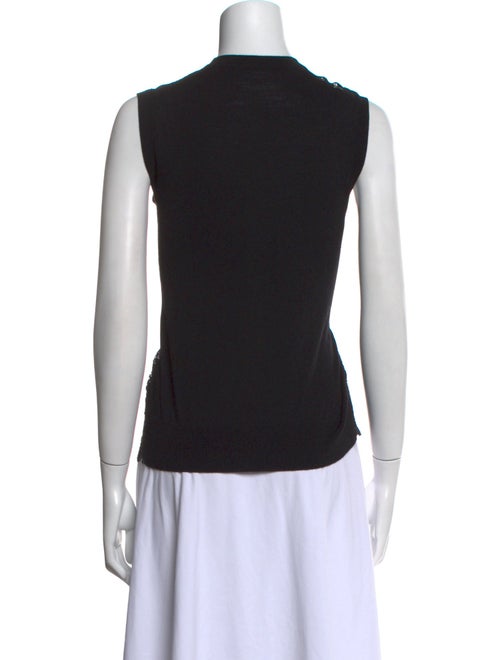 Dolce & Gabbana Virgin Wool Crew Neck Top