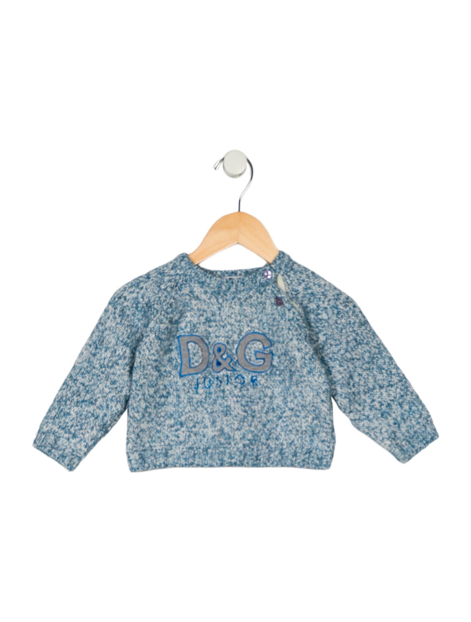 D&G Infant Boys' Knit Embroidered Sweater
