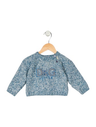 D&G Infant Boys' Knit Embroidered Sweater