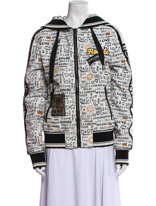 Dolce & Gabbana Printed Bomber Jacket