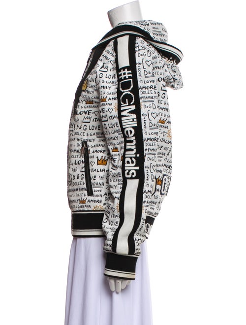 Dolce & Gabbana Printed Bomber Jacket