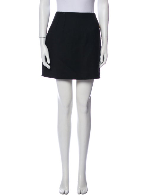 Dolce & Gabbana Virgin Wool Mini Skirt