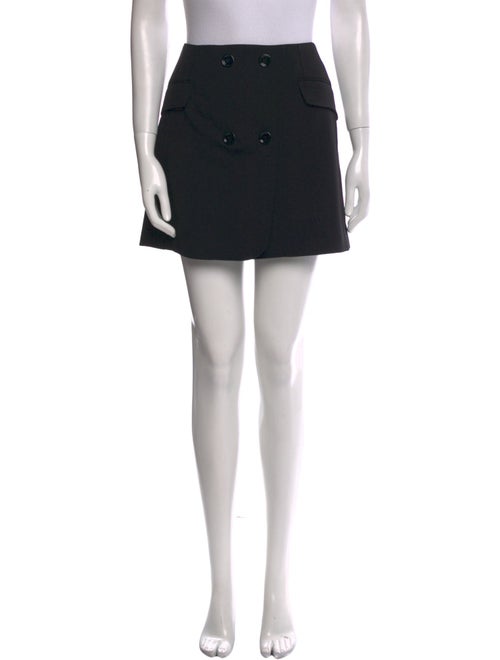 Dolce & Gabbana Wool Mini Skirt