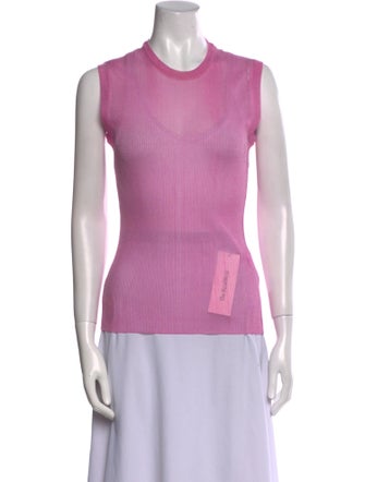 Dolce & Gabbana Crew Neck Sleeveless Top