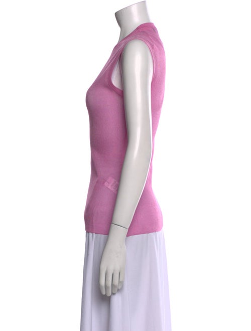 Dolce & Gabbana Crew Neck Sleeveless Top