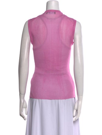 Dolce & Gabbana Crew Neck Sleeveless Top