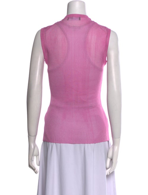 Dolce & Gabbana Crew Neck Sleeveless Top