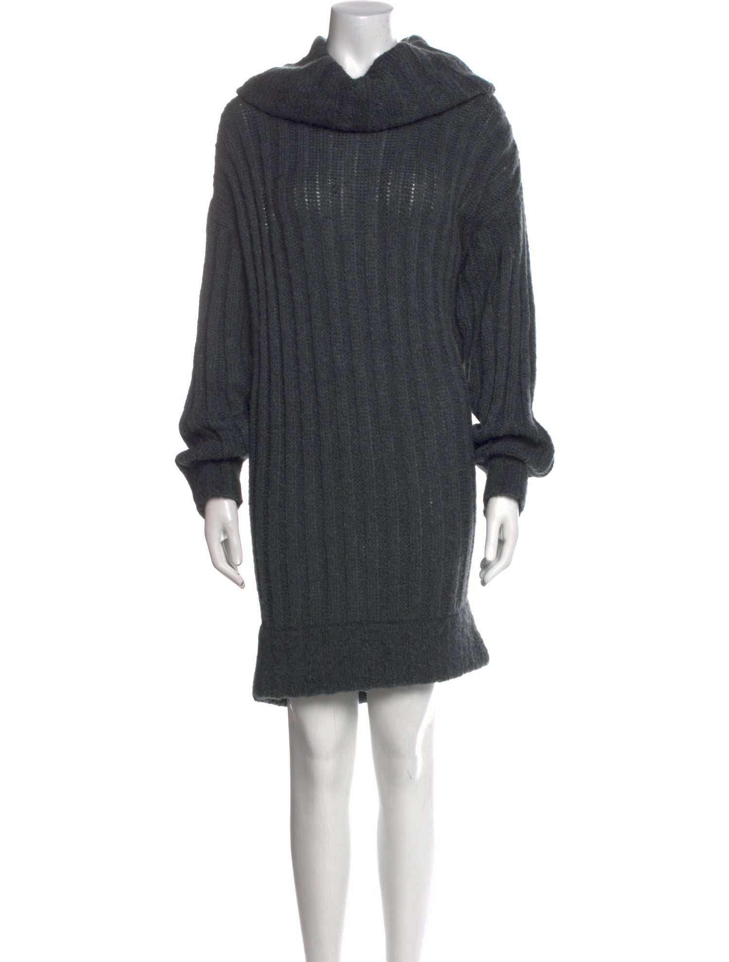 Dolce & Gabbana Virgin Wool Mini Dress