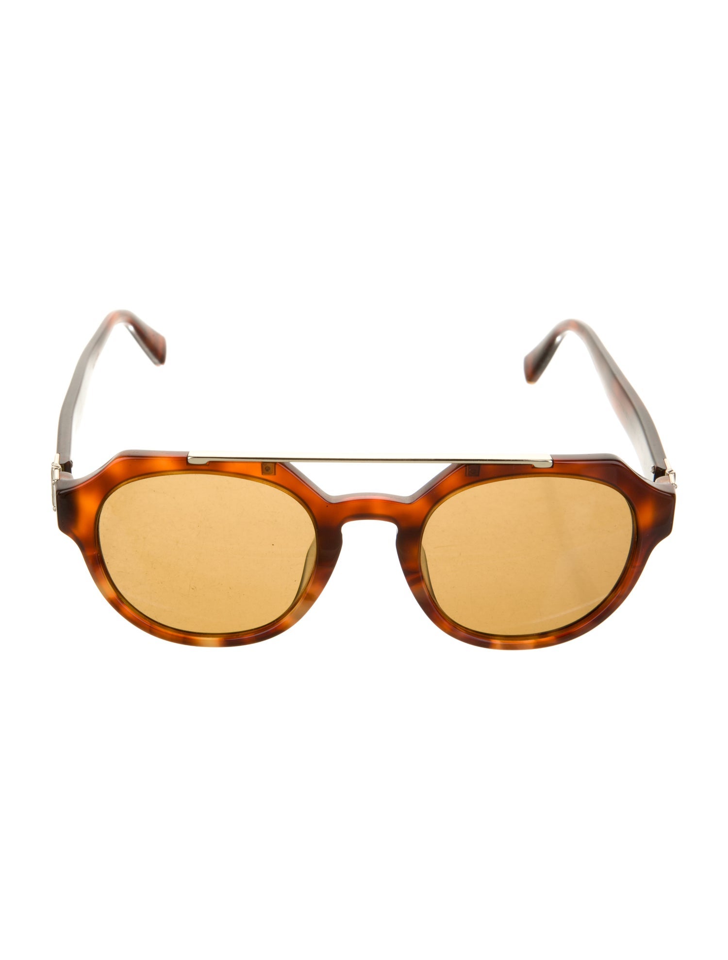 Dolce & Gabbana Aviator Mirrored Sunglasses