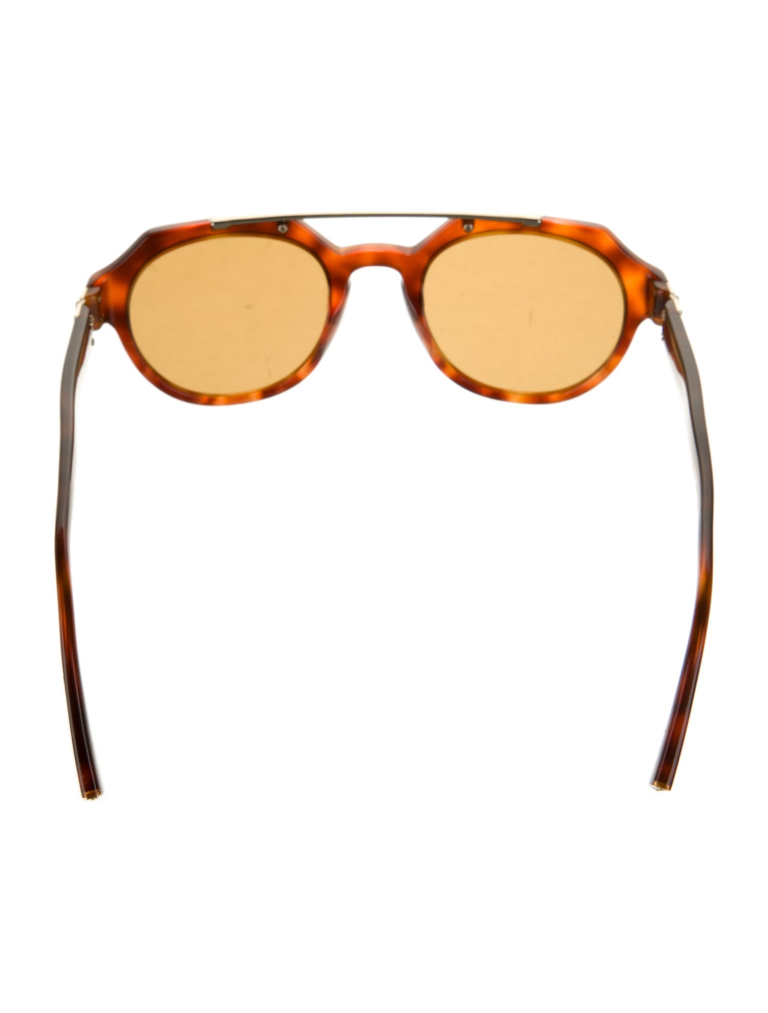 Dolce & Gabbana Aviator Mirrored Sunglasses