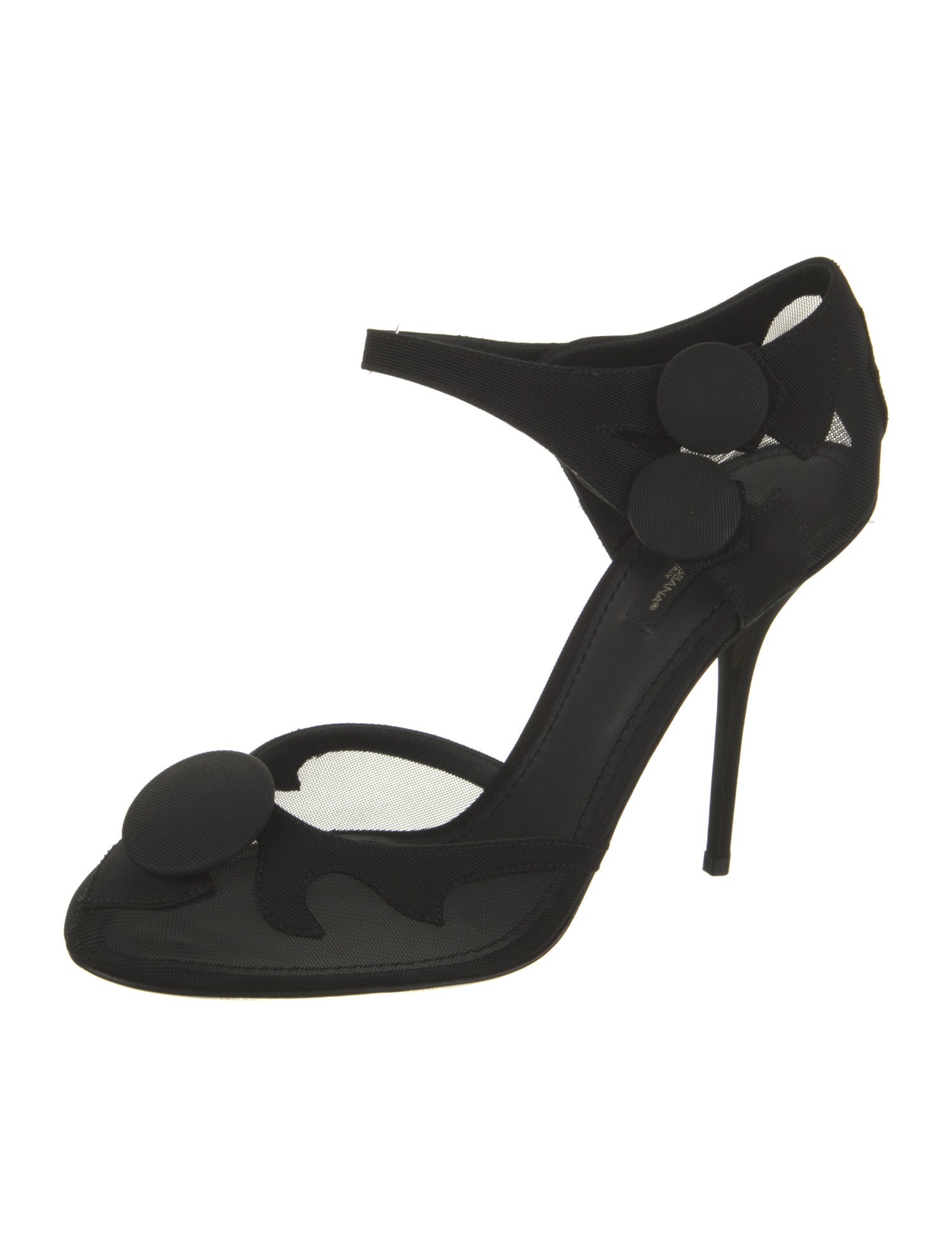 Dolce & Gabbana Mesh D'Orsay Pumps