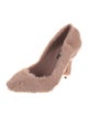 Dolce & Gabbana Faux Fur Animal Print Pumps