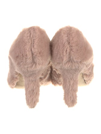 Dolce & Gabbana Faux Fur Animal Print Pumps