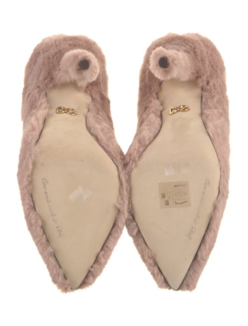 Dolce & Gabbana Faux Fur Animal Print Pumps