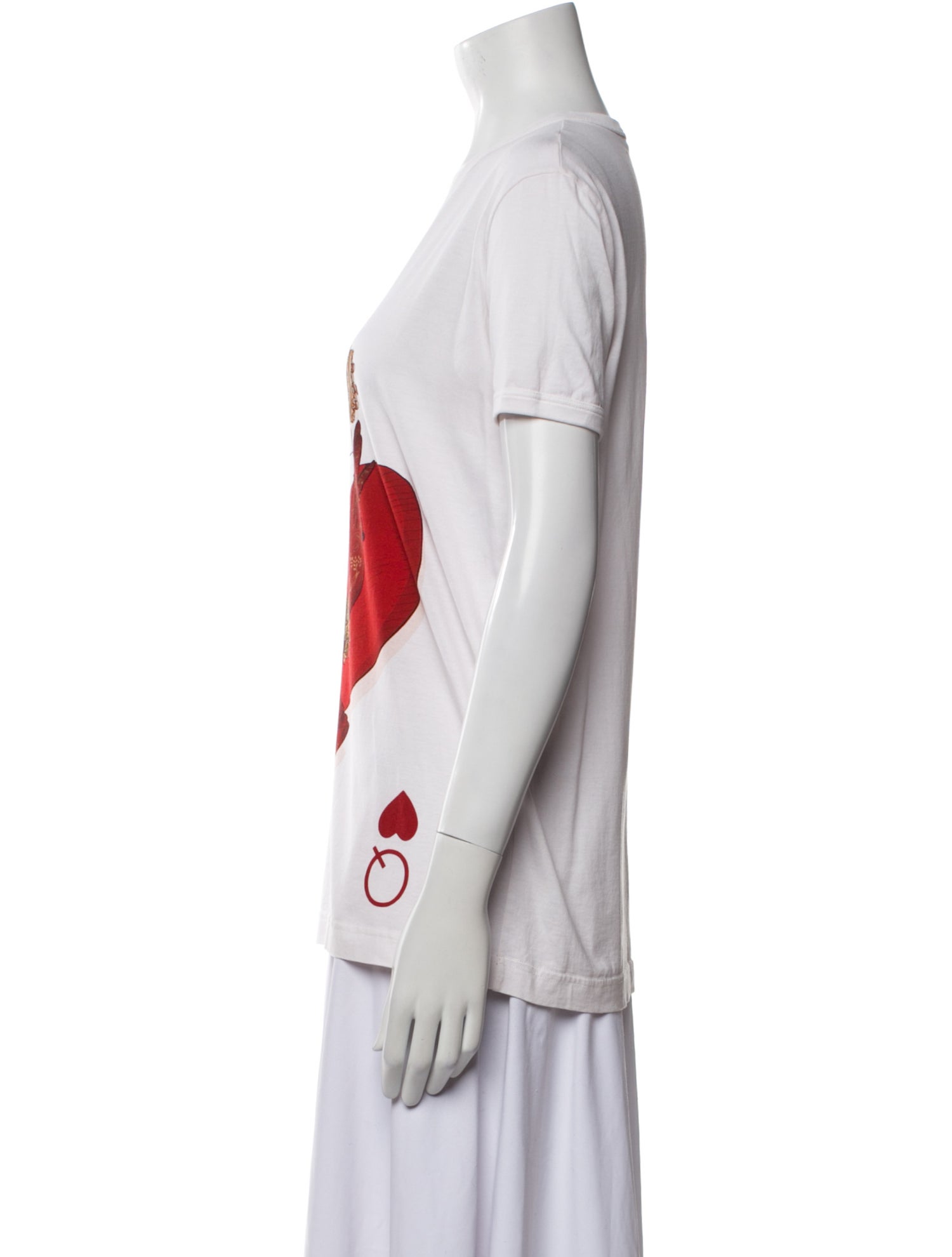 Dolce & Gabbana Graphic Print Crew Neck T-Shirt