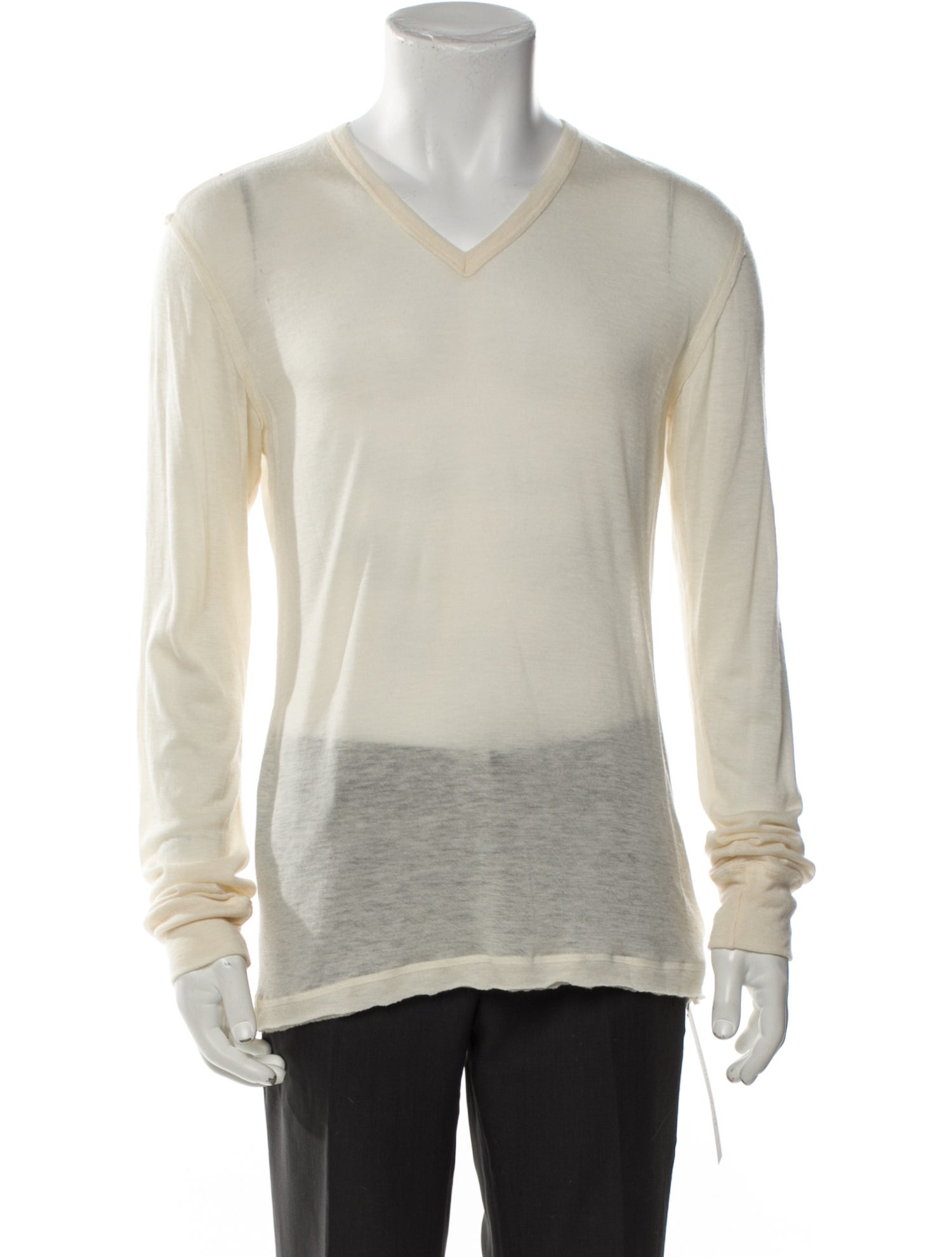 Dolce & Gabbana Cashmere V-Neck Pullover w/ Tags
