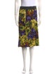 Dolce & Gabbana Floral Print Knee-Length Skirt