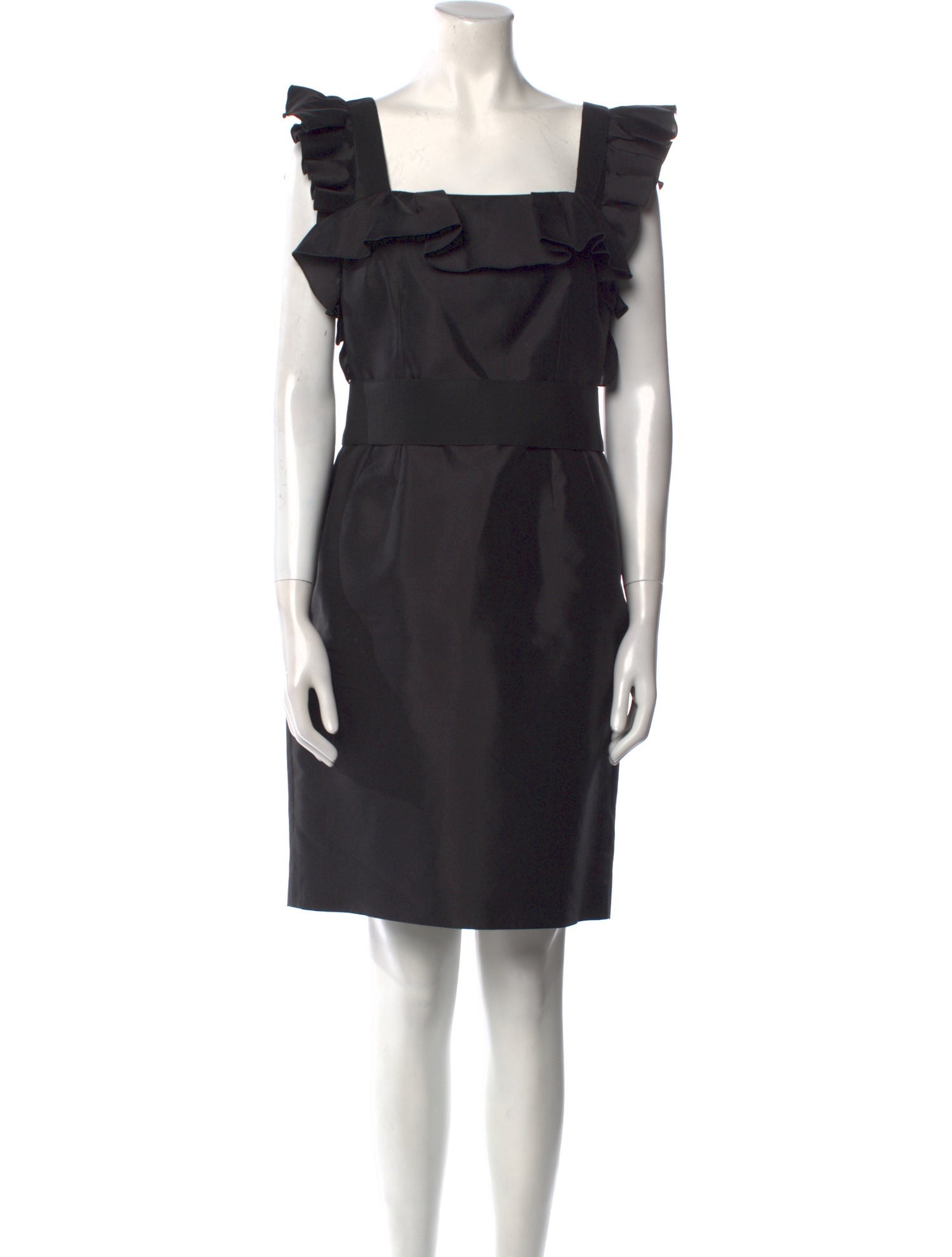 Dolce & Gabbana Silk Knee-Length Dress