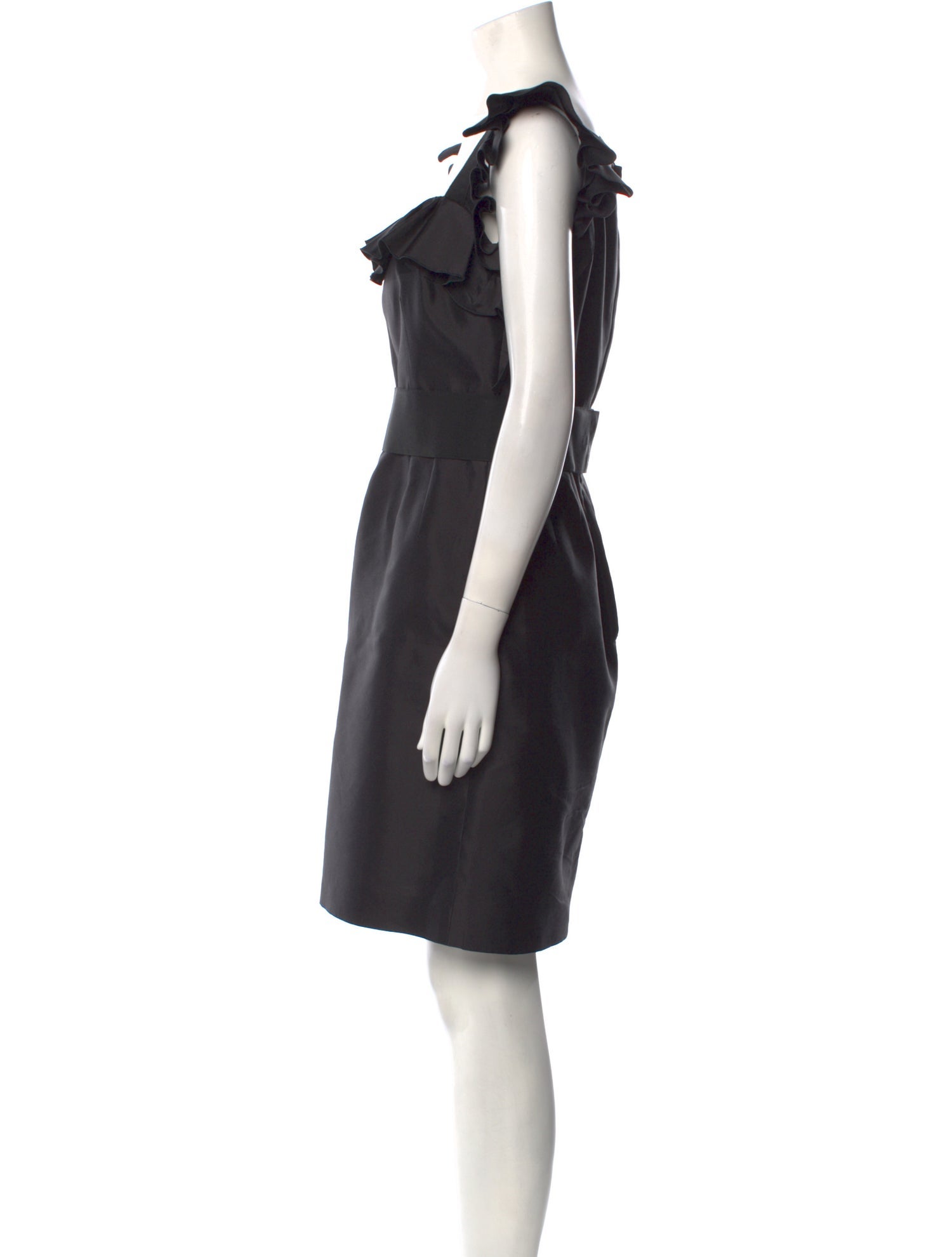 Dolce & Gabbana Silk Knee-Length Dress