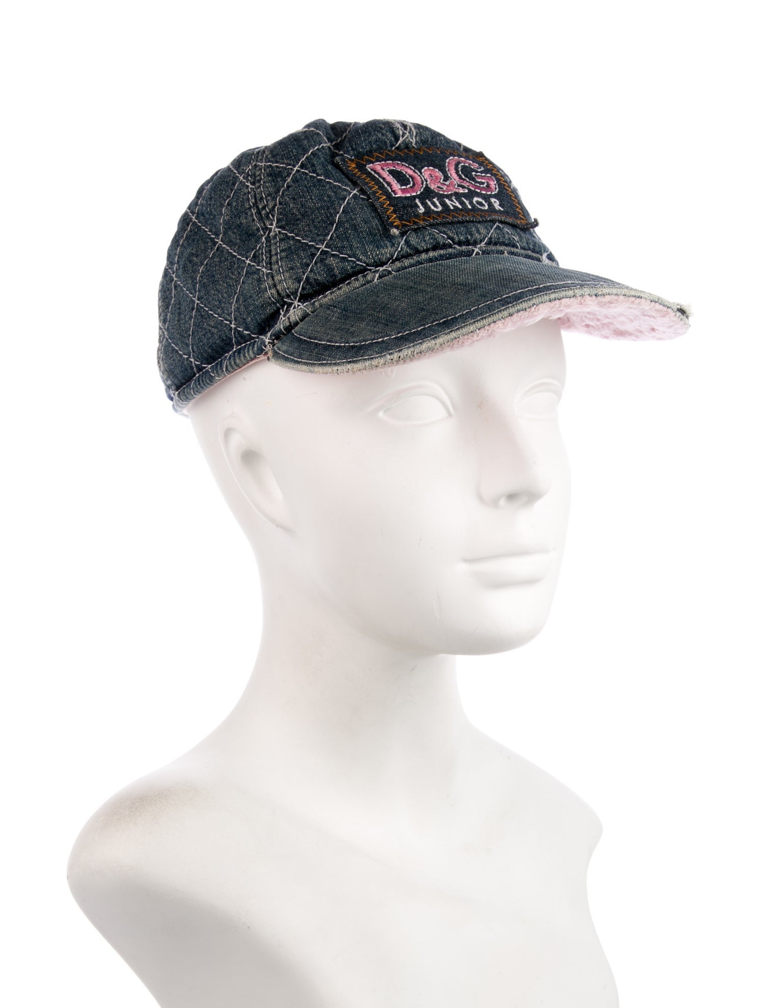 D&G Girls' Denim Baseball Cap