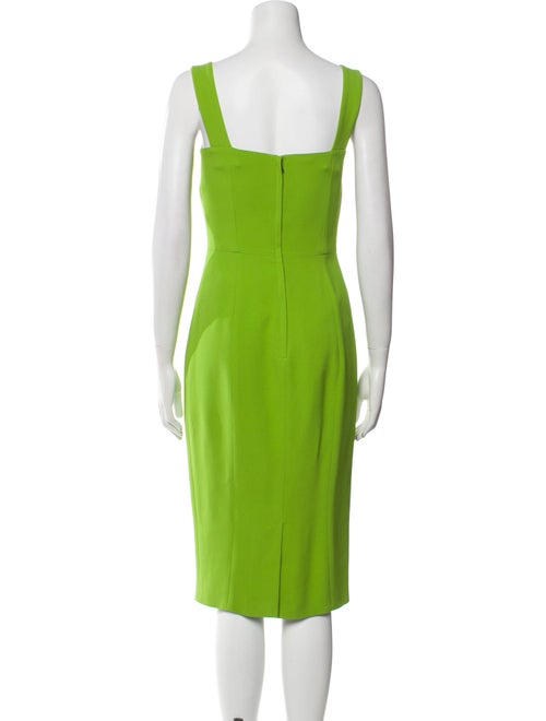Dolce & Gabbana Square Neckline Midi Length Dress