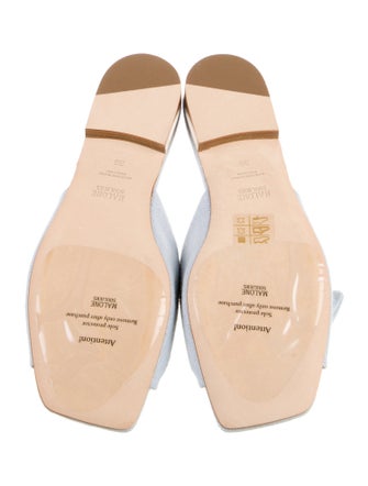 Malone Souliers Bow Accents Slides