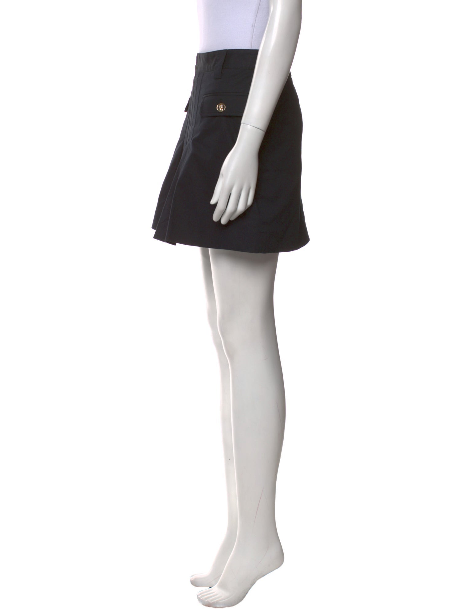 Dolce & Gabbana Pleated Accents Mini Skirt