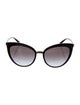 Dolce & Gabbana Cat-Eye Gradient Sunglasses