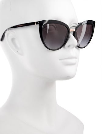 Dolce & Gabbana Cat-Eye Gradient Sunglasses