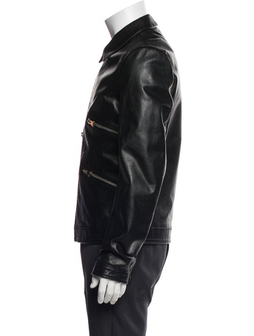 Dolce & Gabbana Leather Moto Jacket