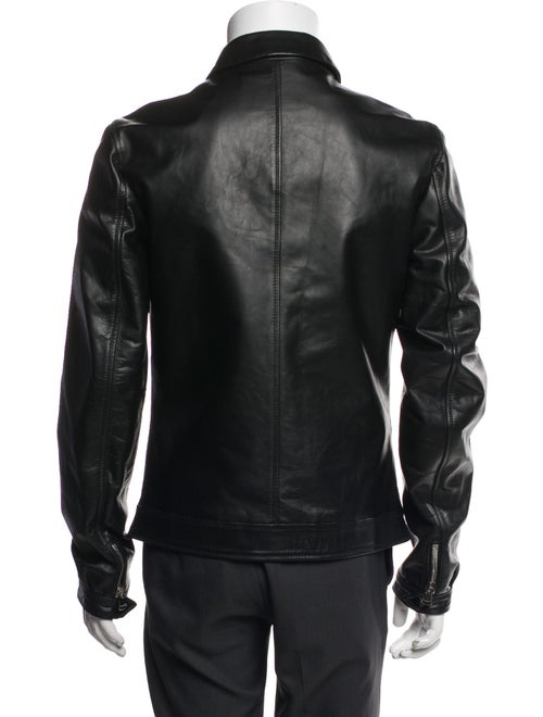 Dolce & Gabbana Leather Moto Jacket