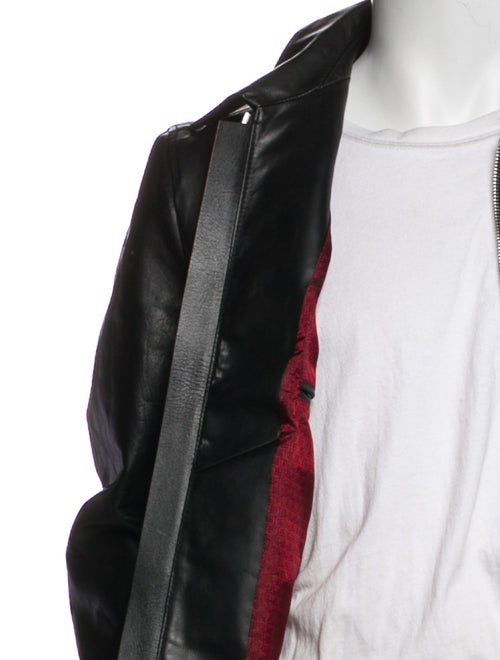 Dolce & Gabbana Leather Moto Jacket