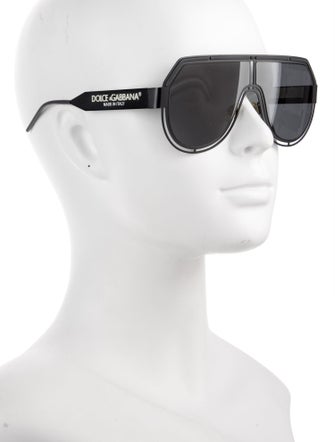 Dolce & Gabbana Shield Tinted Sunglasses
