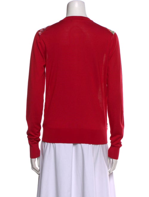 Dolce & Gabbana Silk Printed Sweater