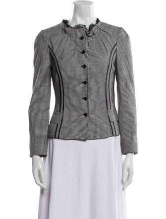 Dolce & Gabbana Houndstooth Print Blazer