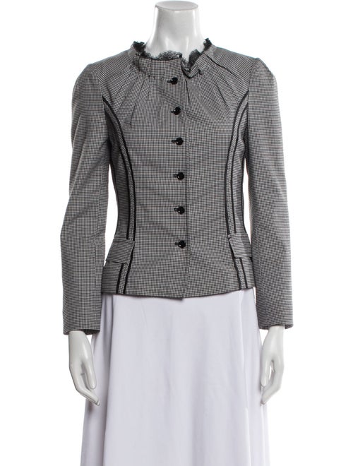 Dolce & Gabbana Houndstooth Print Blazer