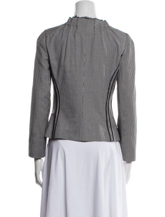 Dolce & Gabbana Houndstooth Print Blazer