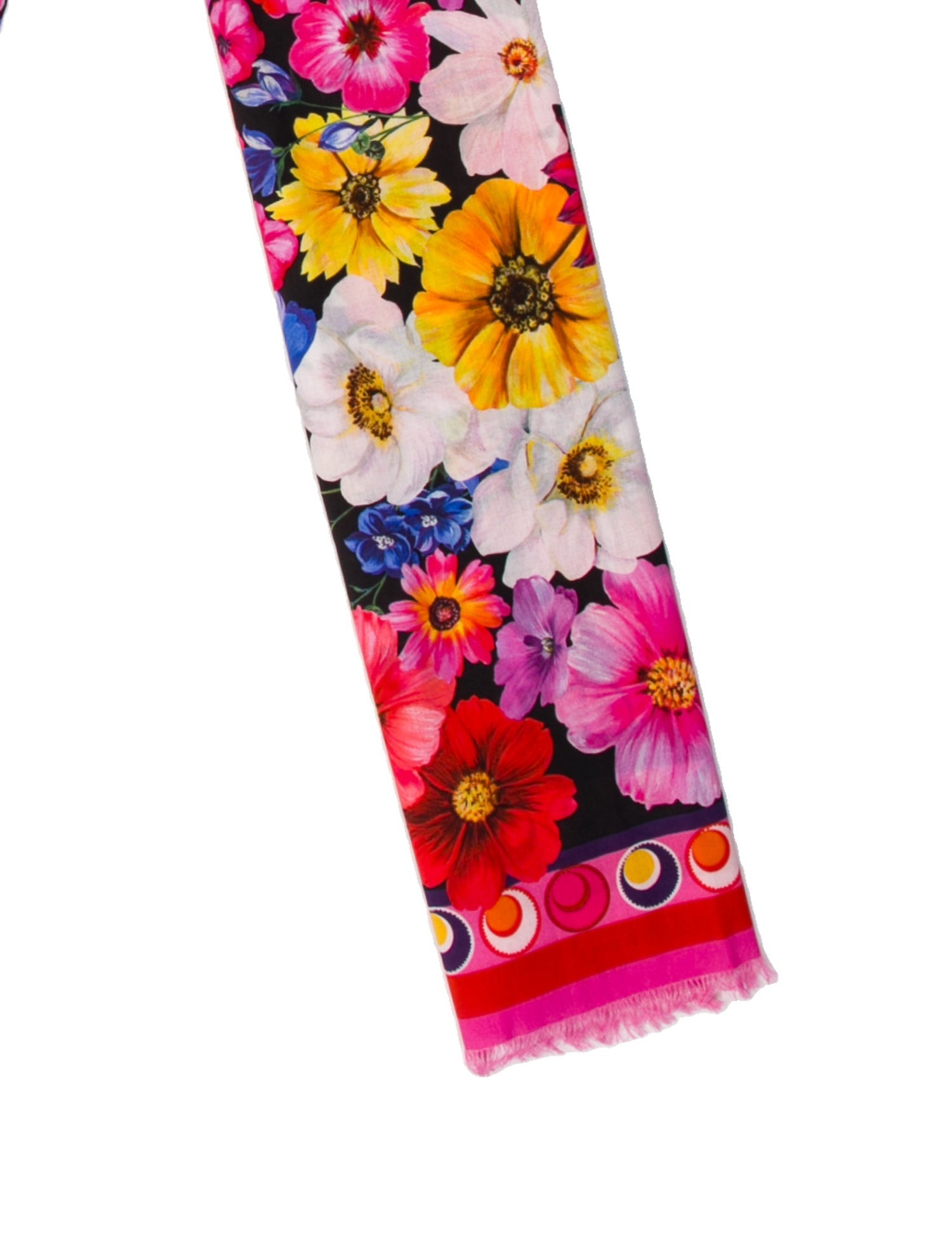 Dolce & Gabbana Floral Print Scarf w/ Tags