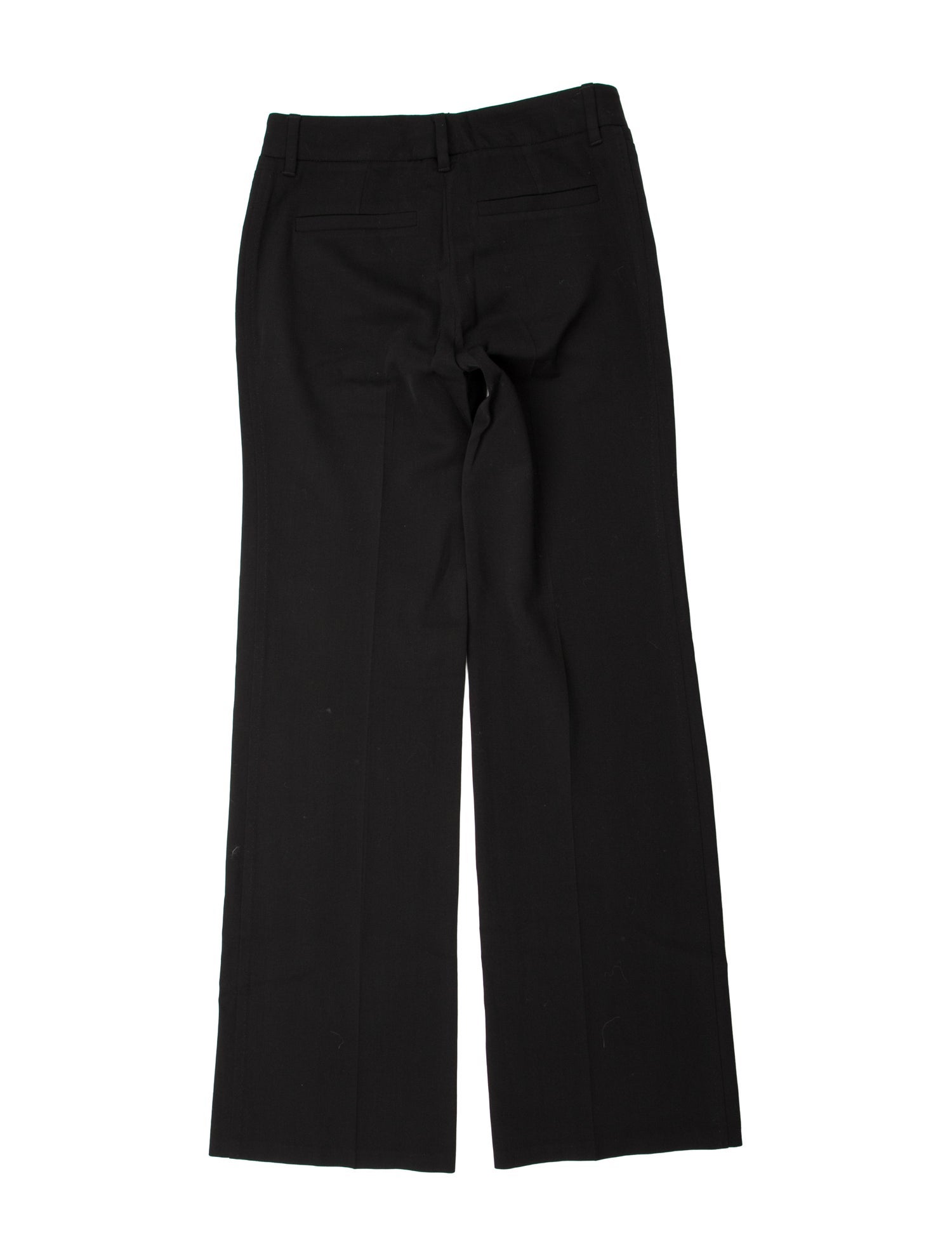 Dolce & Gabbana Virgin Wool Wide Leg Pants