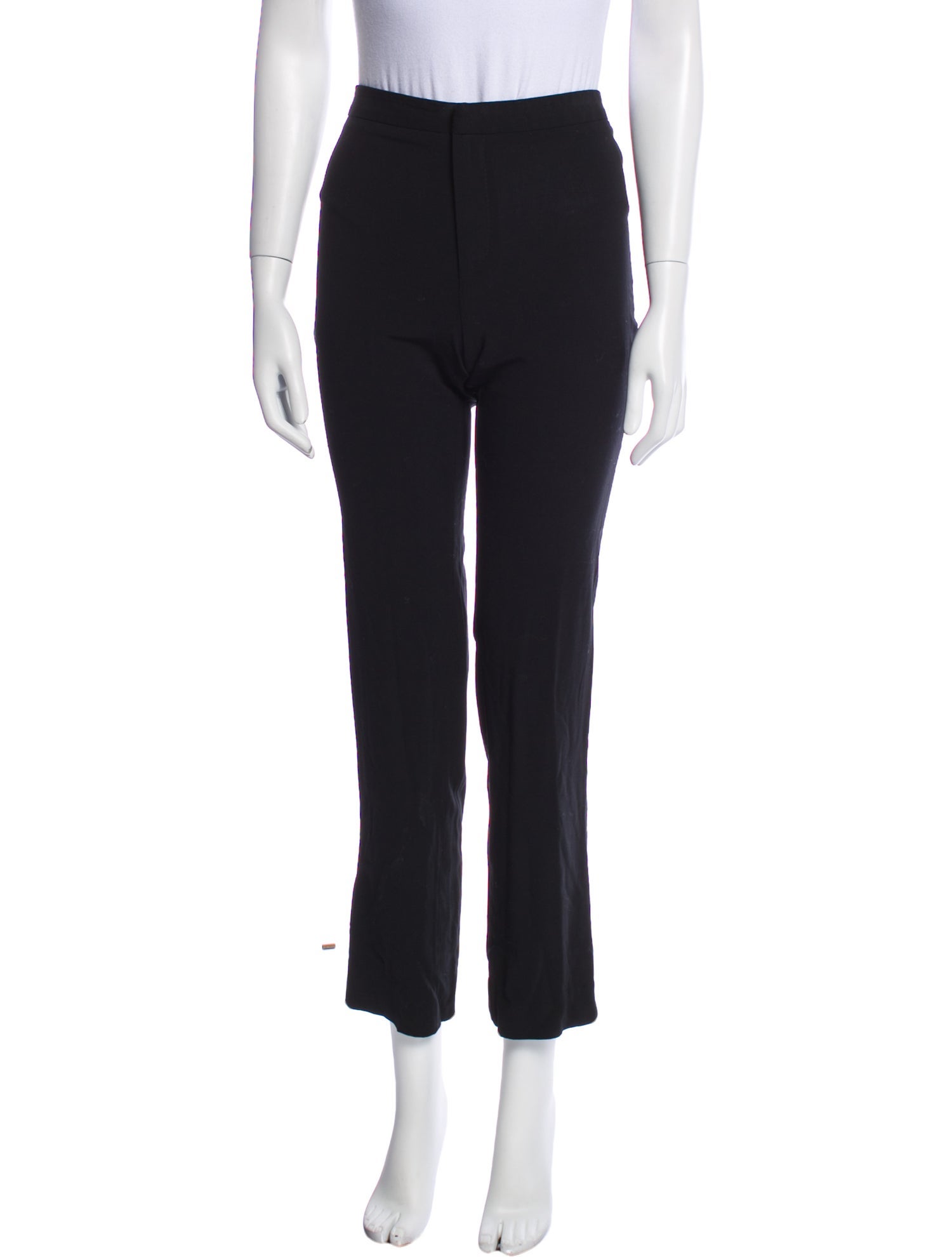 Dolce & Gabbana Virgin Wool Straight Leg Pants