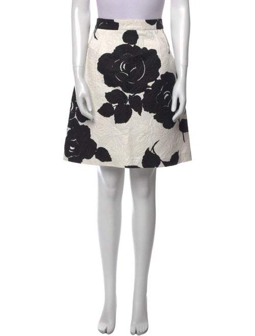 Dolce & Gabbana Floral Print Knee-Length Skirt