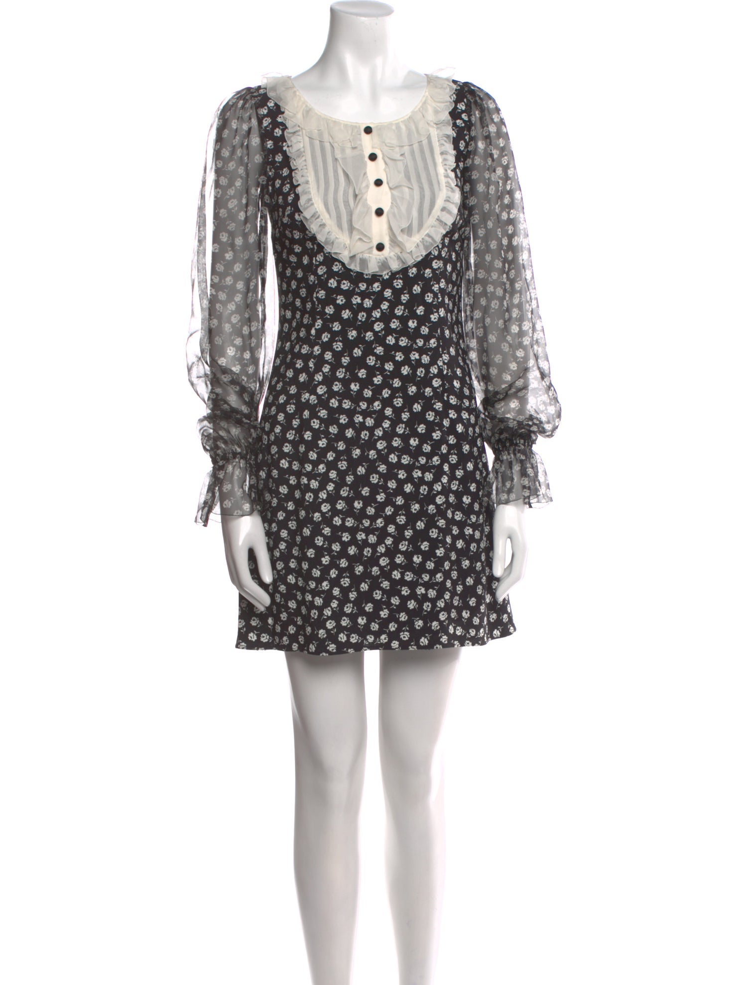 Dolce & Gabbana Floral Print Mini Dress