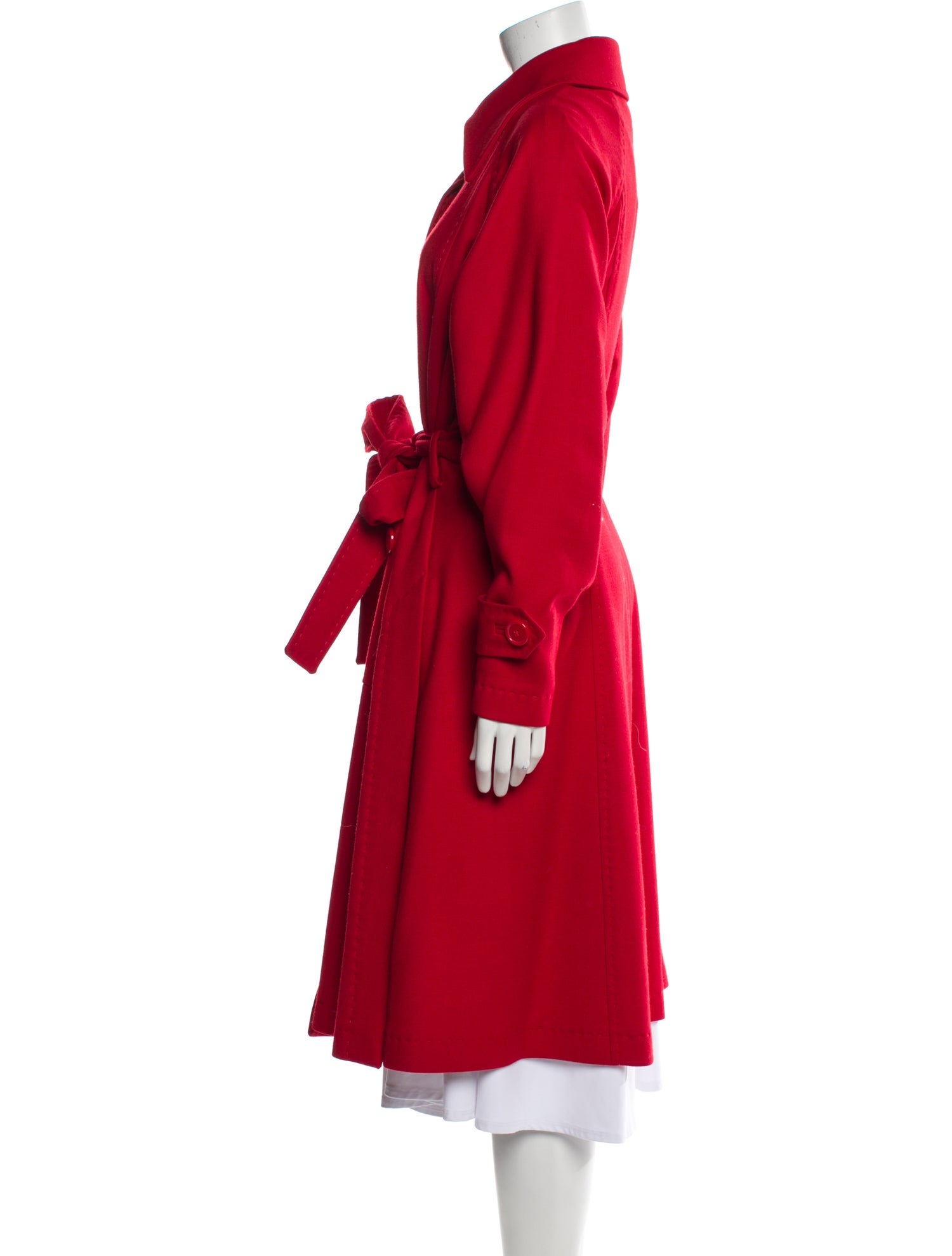 Dolce & Gabbana Wool Trench Coat
