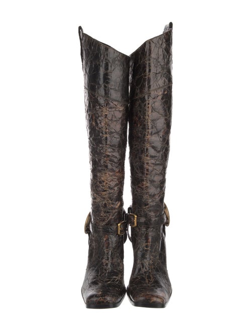 Dolce & Gabbana Leather Riding Boots