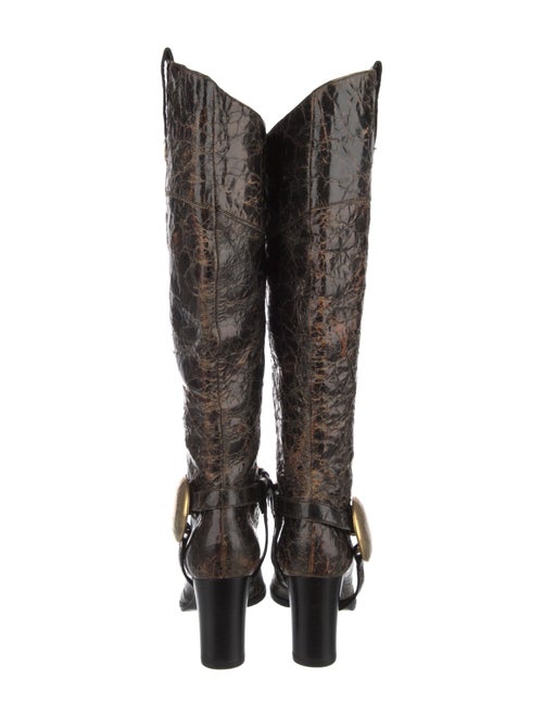 Dolce & Gabbana Leather Riding Boots