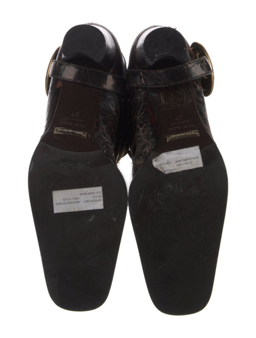 Dolce & Gabbana Leather Riding Boots