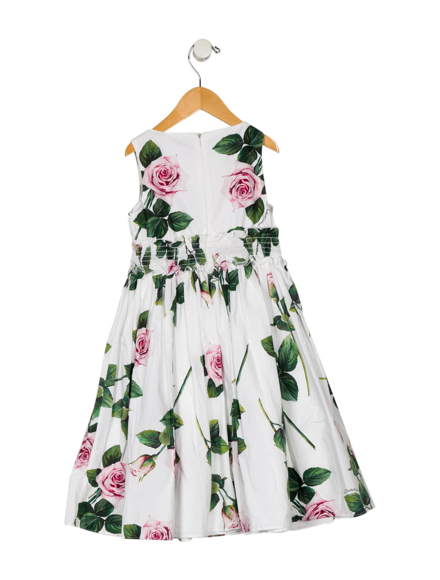 Dolce & Gabbana Cotton Floral Dress