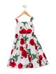 Dolce & Gabbana Cotton Floral Dress