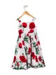 Dolce & Gabbana Cotton Floral Dress