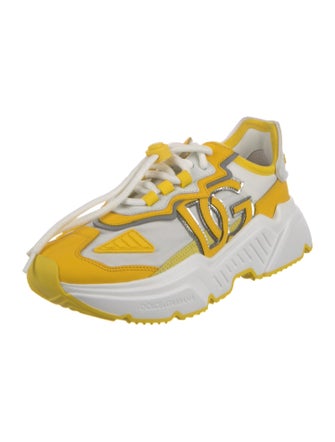 Dolce & Gabbana Nylon Printed Chunky Sneakers